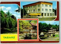 99891 O5808 Tabarz , Thüringerw Foto AK HO-Gasthaus Massemühle Ferienheim Schweizerhaus Hotel Tabarzer Hof