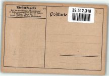 38100 W3300 Braunschweig Künstlerkarte Klosterkapelle Aus der Kunstmappe Braunschweig