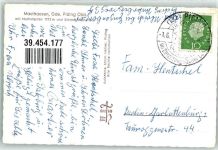 83451 W8235 Piding - Mauthausen mit Hochstaufen und Schloß Staufeneck