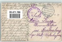 67130 Schirmeck 1916 - der Donon