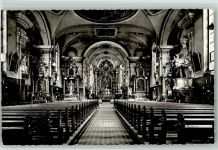 79183 W7808 Waldkirch , Breisgau - Stiftskirche St. Margarethen Innenansicht