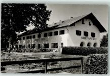 83236 W8212 Feldwies Foto AK Gasthaus Chiemgauhof