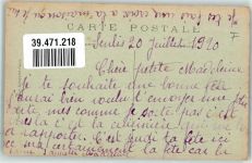 60300 Senlis 1920 - Rue de la Republique von den Deutschen in Brand gesetzt