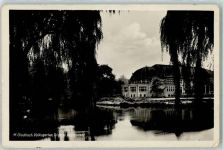 41061 W4050 Mönchengladbach - Volksgarten Teich Gasthaus