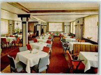 75337 W7546 Enzklösterle Werbe AK Gasthaus Pension Zum Hirsch