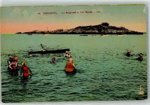 22730 Tregastel - la Baignade a I`lle Ronde