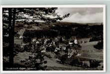 91286 W8571 Obertrubach Foto AK Ortsansicht mit St. Laurentiuskirche