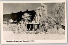 01776 O8231 Hermsdorf /Erzgeb. Winter Ortsteil Neuhermsdorf Zollhaus im Winter