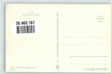 17279 O2093 Lychen Foto AK Stadtsee mit Kirche St. Johannes