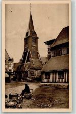 14600 Honfleur - L Eglise Sainte Catherine Uhr