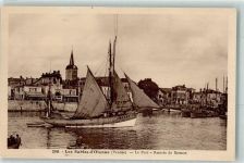 85100 Les Sables-d'Olonne Gebrauchsspuren der Hafen Segelboot
