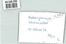 69151 W6903 Neckargemünd Privatfoto KEINE AK Schwimmbad Ort handschriftlich