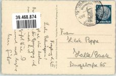 06632 O4805 Freyburg Unstrut 1942 Foto AK mit St. Marien Kirche