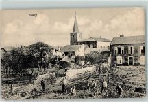 21320 Essey - Kirche Mauer Männer Landwirtschaft