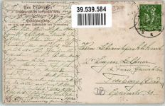 Tannenberg Tymbark Lithographie / Künstlerkarte Ostpreußen Denkmal Gedächtnisstein Schlacht sign. F.Haß