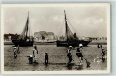 44500 La Baule-Escoublac - Barques de peche a maree basse Fischerboot