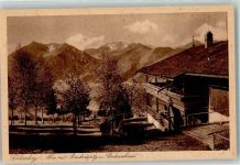 83727 W8162 Schliersee Foto AK Schliersbergalm Hüttenstempel