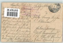 1915 - Kirche Zerstörte Ort Remonoville Ort lt. Recherche