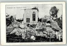 62580 Vimy - zerstörte Kirche
