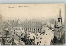 Courtrai Kortrijk 1914 - le Grand Place