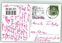 71263 W7252 Merklingen , Kr Leonberg, Württ Gebrauchsspuren Kirche Denkmal