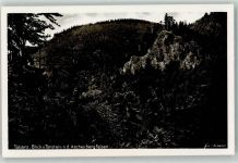 99891 O5808 Tabarz , Thüringerw - Blick von Torstein zum Aschenbergfelsen