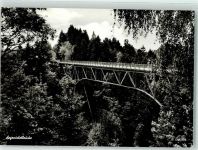 88167 W8999 Maierhöfen , Allgäu Foto AK Argentobelbrücke