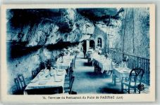 46500 Padirac - Terrasse des Gasthaus du Puits