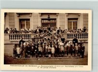 68420 Obermorschwihr Obermorschweier Gebrauchsspuren Preventorium de Marbach eine Gruppe Kinder