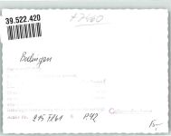 72336 W7460 Balingen Gebrauchsspuren Privatfoto keine AK Ort handschriftlich