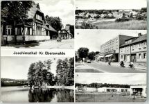 16247 O1304 Joachimsthal Foto AK Bahnhof Werbellinsee Einkaufszentrum Werbellinsee Feriendorf Grimnitzsee