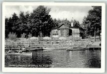 38518 W3170 Gifhorn 1955 - Kurhaus und Pavillon am Heidesee