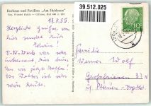 38518 W3170 Gifhorn 1955 - Kurhaus und Pavillon am Heidesee