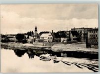 39218 O3300 Schönebeck Elbe 1961 Foto AK mit St. Jakobikirche