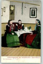 32545 W4970 Bad Oeynhausen 1905 Künstlerkarte Tracht