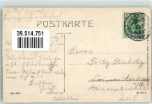 17419 O2252 Seebad Ahlbeck 1909 - Schwere Ladung Ort lt. Stempel