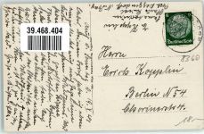 94469 W8360 Deggendorf 1941 - Gasthaus Haus Rusel mit Arber
