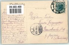 9020 Klagenfurt 01.Bez.:Innere Stadt 1906 Gebrauchsspuren mit Pfarrkirche hl. Ägidius