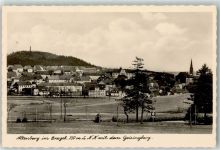 01773 O8242 Altenberg , Erzgeb 1942 Foto AK mit dem Geisingberg Hüttenstempel