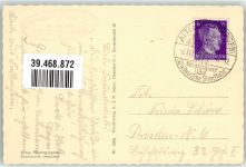01773 O8242 Altenberg , Erzgeb 1942 Foto AK mit dem Geisingberg Hüttenstempel