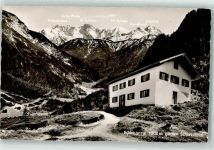 Ederkanzel Foto AK mit Scharnitztal Hüttenstempel