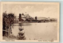 01744 O8230 Dippoldiswalde 1934 - Talsperre Malter mit Gasthaus Seeblick
