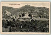 64673 W6144 Zwingenberg , Bergstr 1913 Foto AK mit Ev. Bergkirche