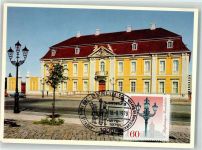 10115 W1000 Kreuzberg Foto AK Berlin Museum ehemaliges Kammergericht erbaut Ph. Gerlach Lindenstraße Auto Laterne Sonderstempel Ausstellung