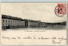 94300 Vincennes 1903 - Quartier d`Artillerie