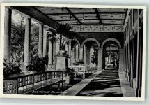 Bad Reinerz Duszniki Zdroj Foto AK Kurhaus Wandelhalle
