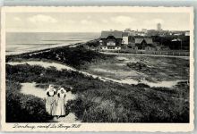 4357 Domburg Foto AK Tracht Hoge Hil
