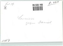 6631 Lermoos FOTO KEINE AK Ort handschriftlich Winter