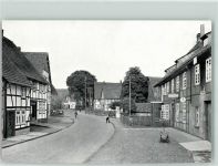 37649 W3451 Heinsen , Weser Gebrauchsspuren Dorfstraße