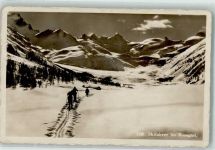 Samedan Samaden Skifahren im Rosegtal Ski